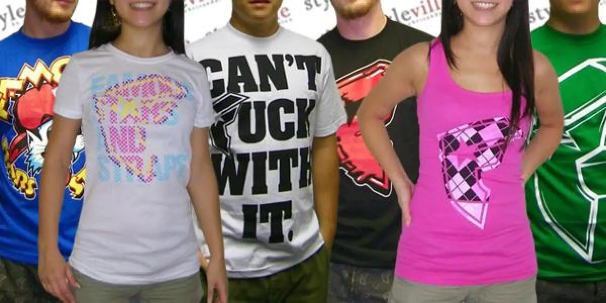 Auswahl der neuen FSAS T-Shirts im styleville Online-Shop