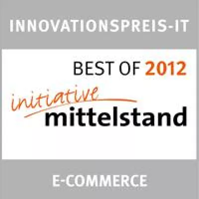 Bild: iloxx erhält das Zertifikat „BEST OF 2012“ der Initiative Mittelstand