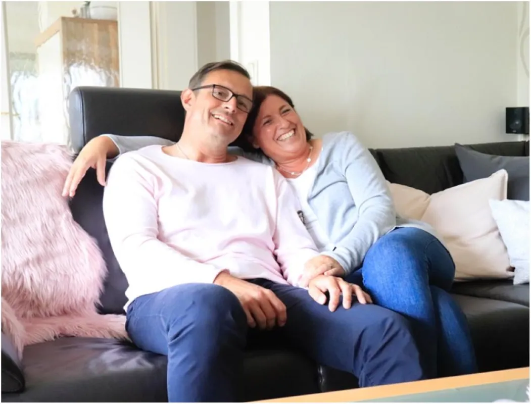 Peter mit Frau