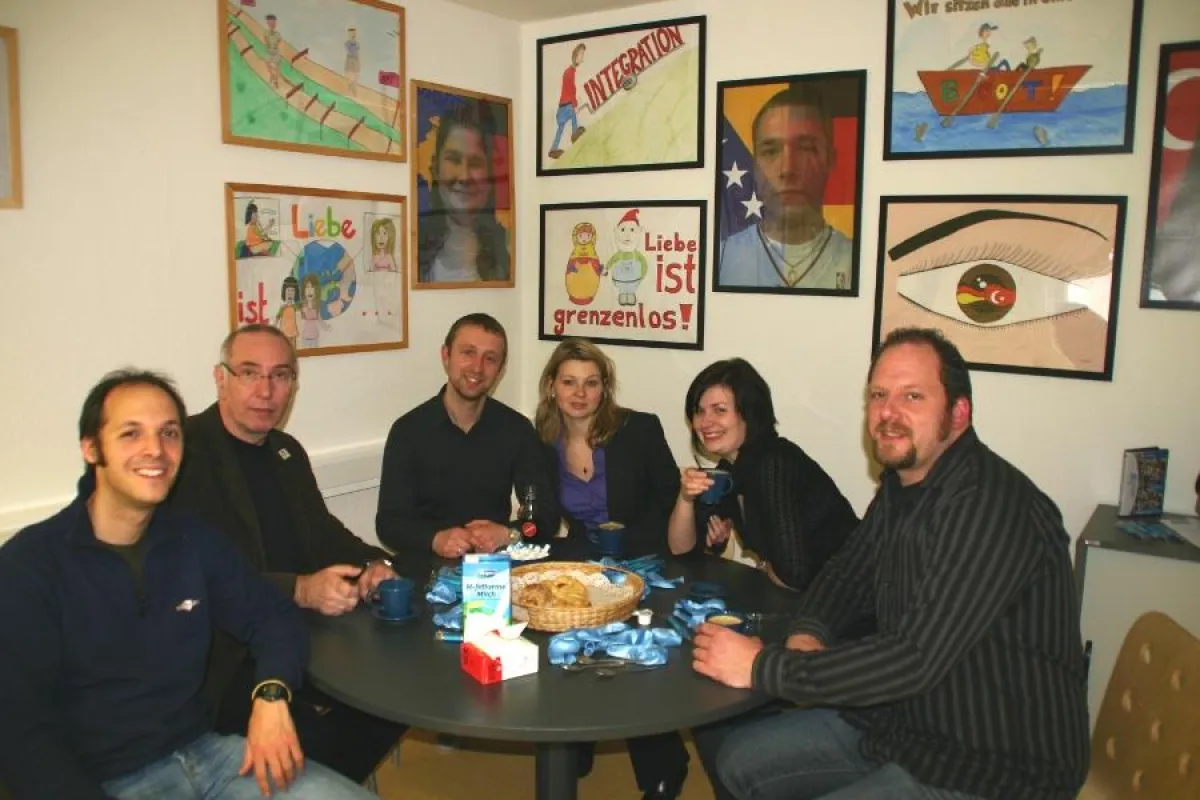 Das Team des Internationalen Bundes in Merzig!