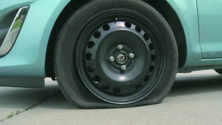 Bild: "Und täglich grüßt der Reifen..."