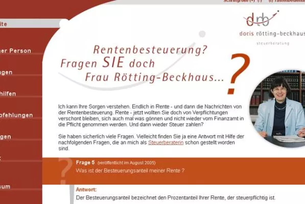 Bild: Mainzer Unternehmensberater Andreas Paersch begleitet den Start eines neuen Internetportals zu Fragen der neuen Rentenbesteuerung
