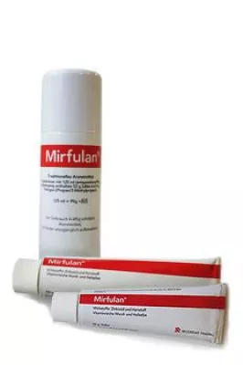 Bild: Roter Baby Po - mit Mirfulan® perfekt gepflegt