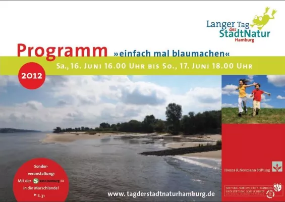 Bild: „einfach mal blaumachen“: Programmheft für den 2. Langen Tag der StadtNatur Hamburg ab sofort erhältlich