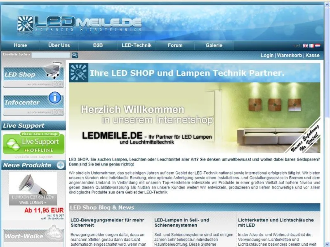 LED-Lampen erobern Städte, Gemeinden, Unternehmen und Privathaushalte