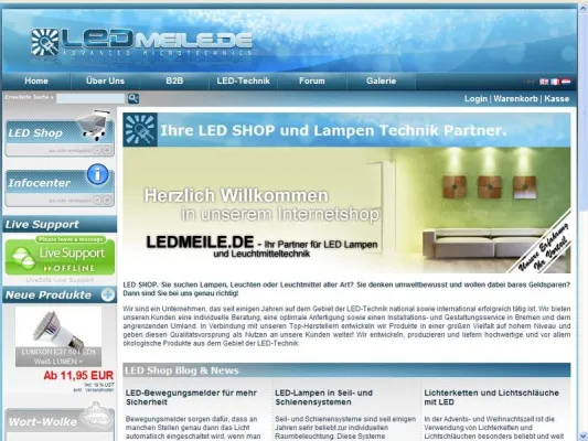 Bild: LED-Lampen verursachen weniger Kosten fürs Licht