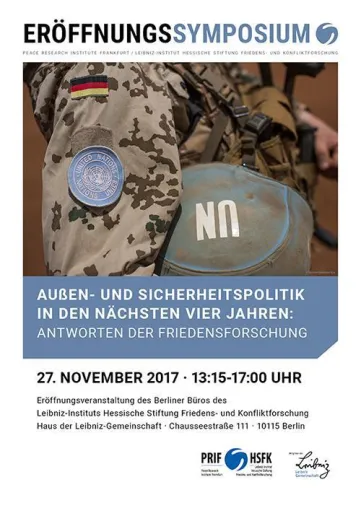 Bild: Außen- und Sicherheitspolitik in den nächsten vier Jahren: Antworten der Friedensforschung