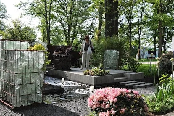 Bild: Kristalline Gärten auf der Landesgartenschau Bad Nauheim 2010