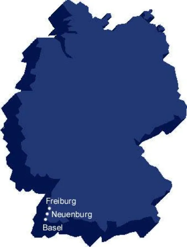 Geothermiestandort Neuenburg am Rhein (Quelle: Stoltenberg Energie GmbH)