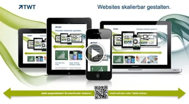 Bild: Skalierbare Webseiten: TWT optimiert für mobile Endgeräte