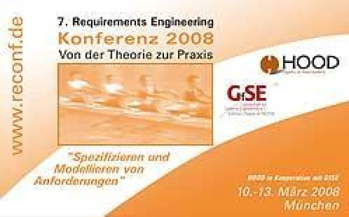 die REConf 2008 alles rund ums Anforderungsmanagement