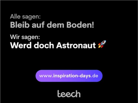 Ströer und teech inspirieren gemeinsam Kinder und Jugendliche dafür, ihren eigenen Weg zu gehen Bild: Ströer und teech inspirieren gemeinsam Kinder und Jugendliche dafür, ihren eigenen Weg zu gehen
