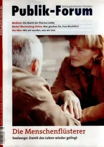 Publik-Forum - »Seelsorge, damit das Leben wieder gelingt« Bild: Publik-Forum - »Seelsorge, damit das Leben wieder gelingt«