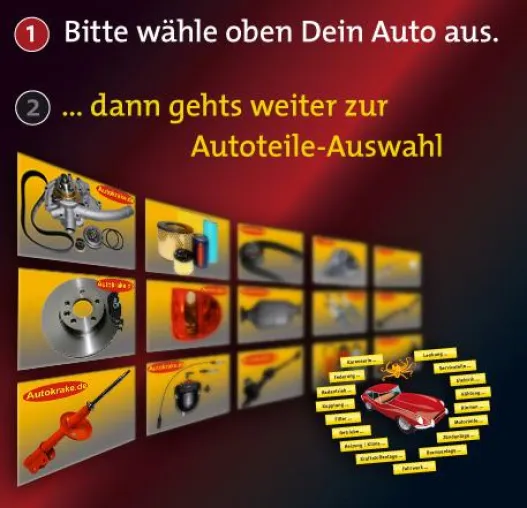 Autokrake.de – jetzt Anbieter bei daparto dem Auto-Teile Marktplatz. Bild: Autokrake.de – jetzt Anbieter bei daparto dem Auto-Teile Marktplatz.