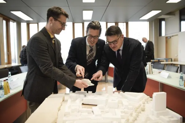 Bild: Neues Hochschulgebäude an der Frankfurt University of Applied Sciences