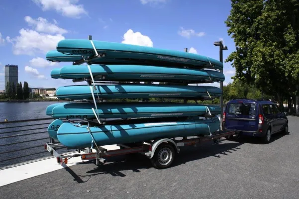 Bild: Anruf genügt: Kajak kommt.