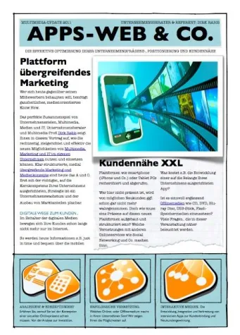 Bild: Der Einsatz digitaler Plattformen und Tools wie Apps, Web, Disc und Co. in Unternehmen