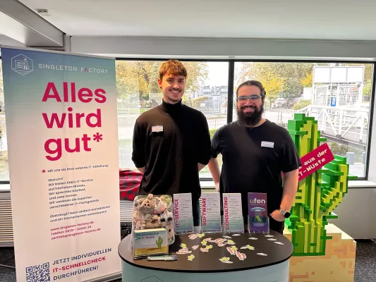 Bild: Singleton Factory warnt vor Fehlern beim Einsatz von KI-Bots