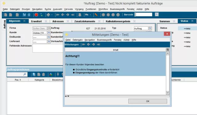 Softec stellt neues Software-Release OMNITEC V12 vor Bild: Softec stellt neues Software-Release OMNITEC V12 vor