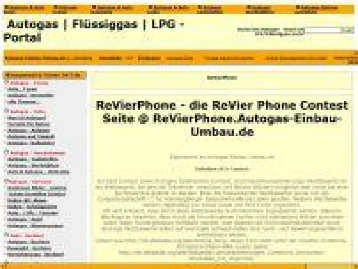 ReVierPhone Contest Seite