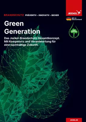 Bild: Feuerschutz Jockel setzt mit "GREEN"-Schaumfeuerlöschern auf nachhaltige fluorfreie Alternativen 