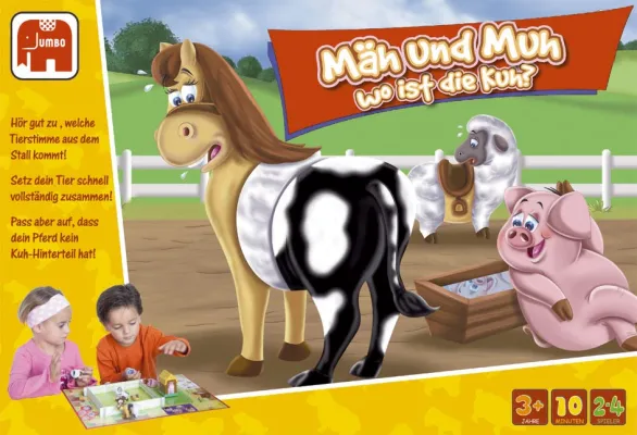 Bild: Neues Lernspiel für Kinder: „Mäh und Muh – wo ist die Kuh?“
