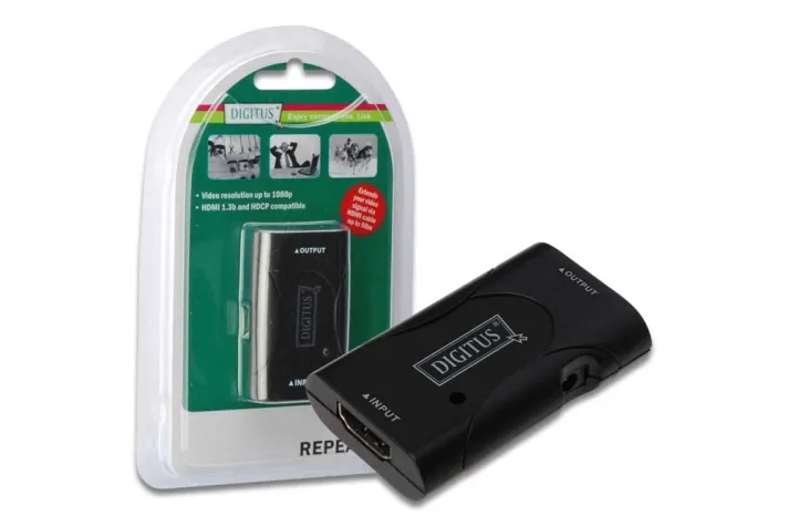 Bild: Mit DIGITUS® HDMI Repeater volle Leistung erzielen