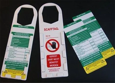 Bild: SCAFFTAG®: Sicheres Kontrollsystem für Gerüste