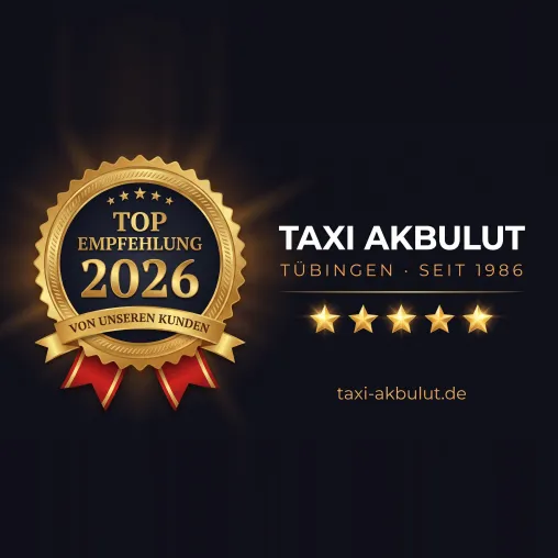 Bild: Taxi Akbulut Tübingen: Ferntaxi, Langstreckentaxi und Flughafentransfer zum Flughafen Stuttgart