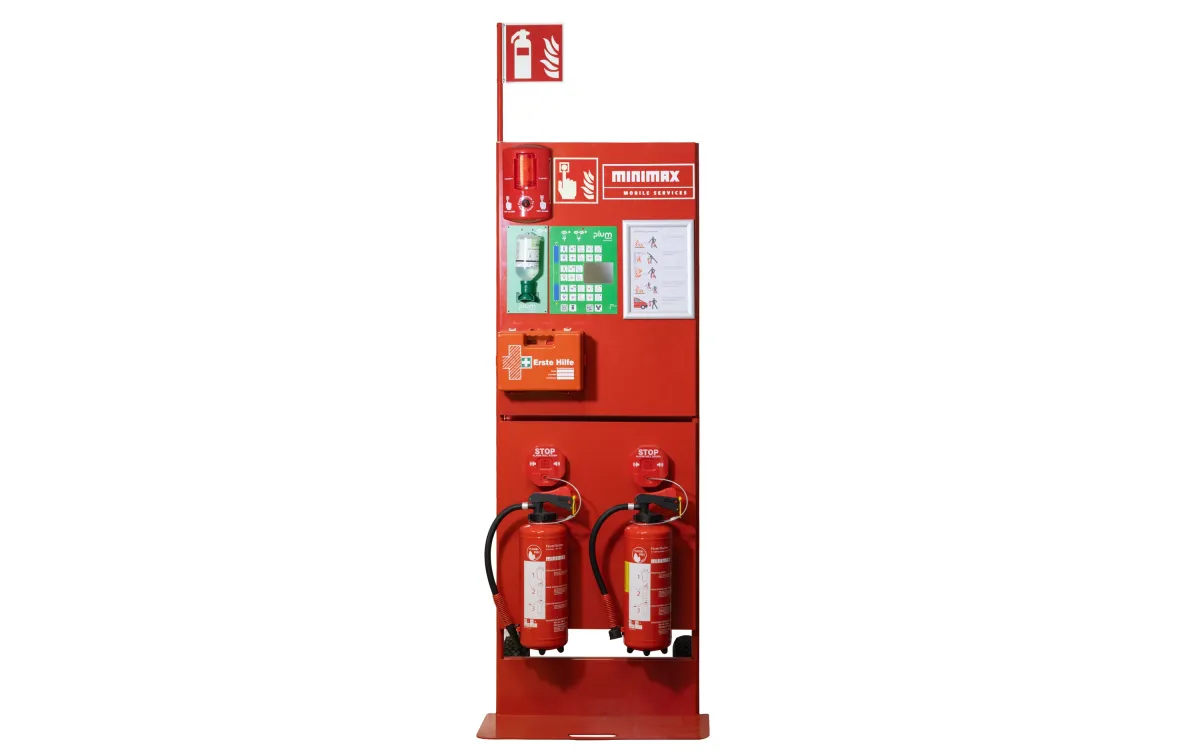 Mobile Brandschutzstation