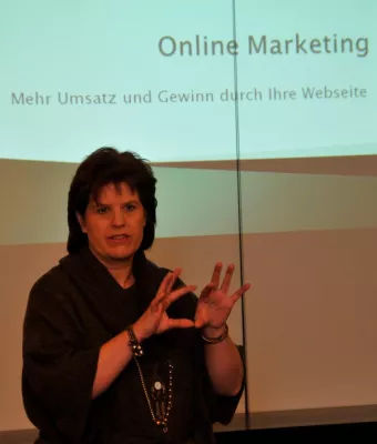 Bild: Gute Webseiten müssen nicht teuer sein: Vortrag bei Network Women Grünwald e.V. machte Mut