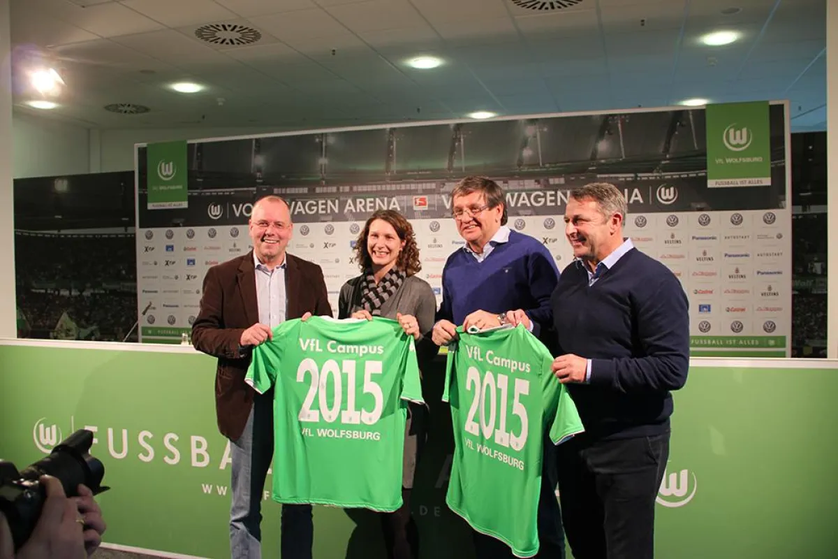 Die stärkste Bildungsoffensive der Liga: der VfL Campus beim VfL Wolfsburg