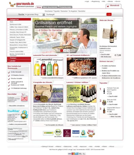 Gourmondo.de launcht völlig neu entwickelte Website mit optimierter Nutzerfreundlichkeit Bild: Gourmondo.de launcht völlig neu entwickelte Website mit optimierter Nutzerfreundlichkeit
