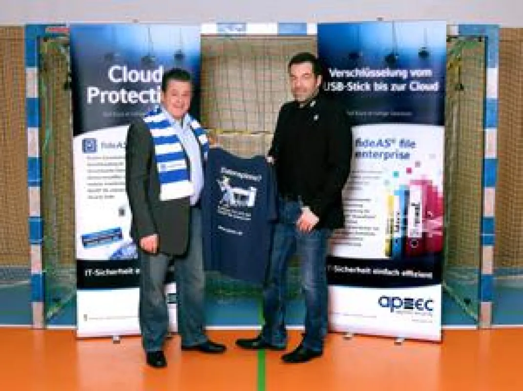 Mathias Horn (links), Director Operations & Projects bei apsec und TVG-Geschäftsführer Marco Seemann