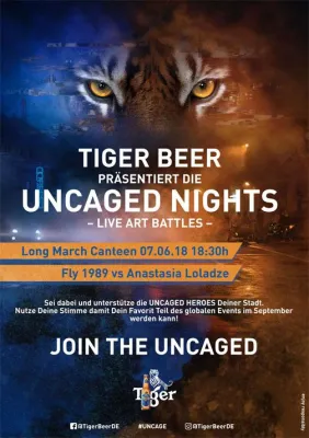 Bild: #UNCAGE: Berliner Künstler battlen für den guten Zweck