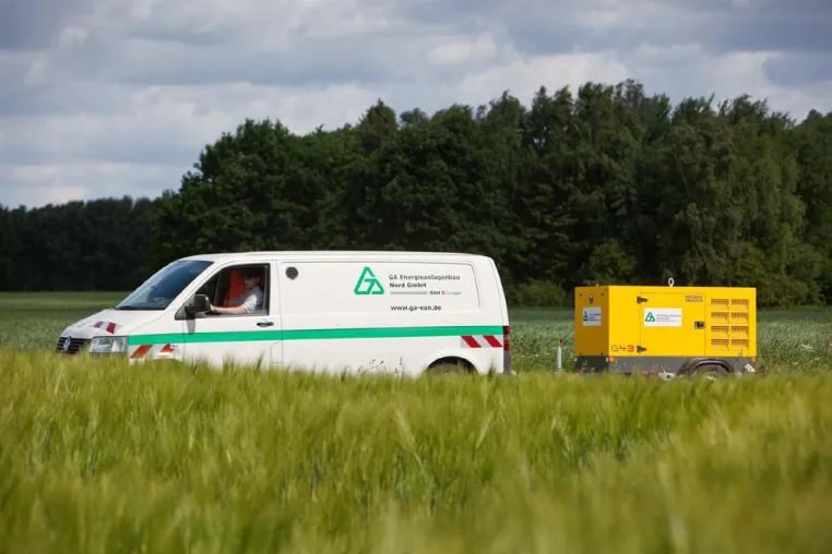 Bild: Generatoren von Wacker Neuson sichern Internetverbindungen