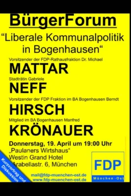 Bild: Liberale Kommunalpolitik in Bogenhausen