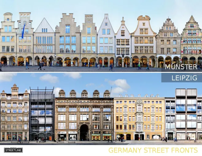 Bild: Germany Street Fronts im Deutschlandjahr USA