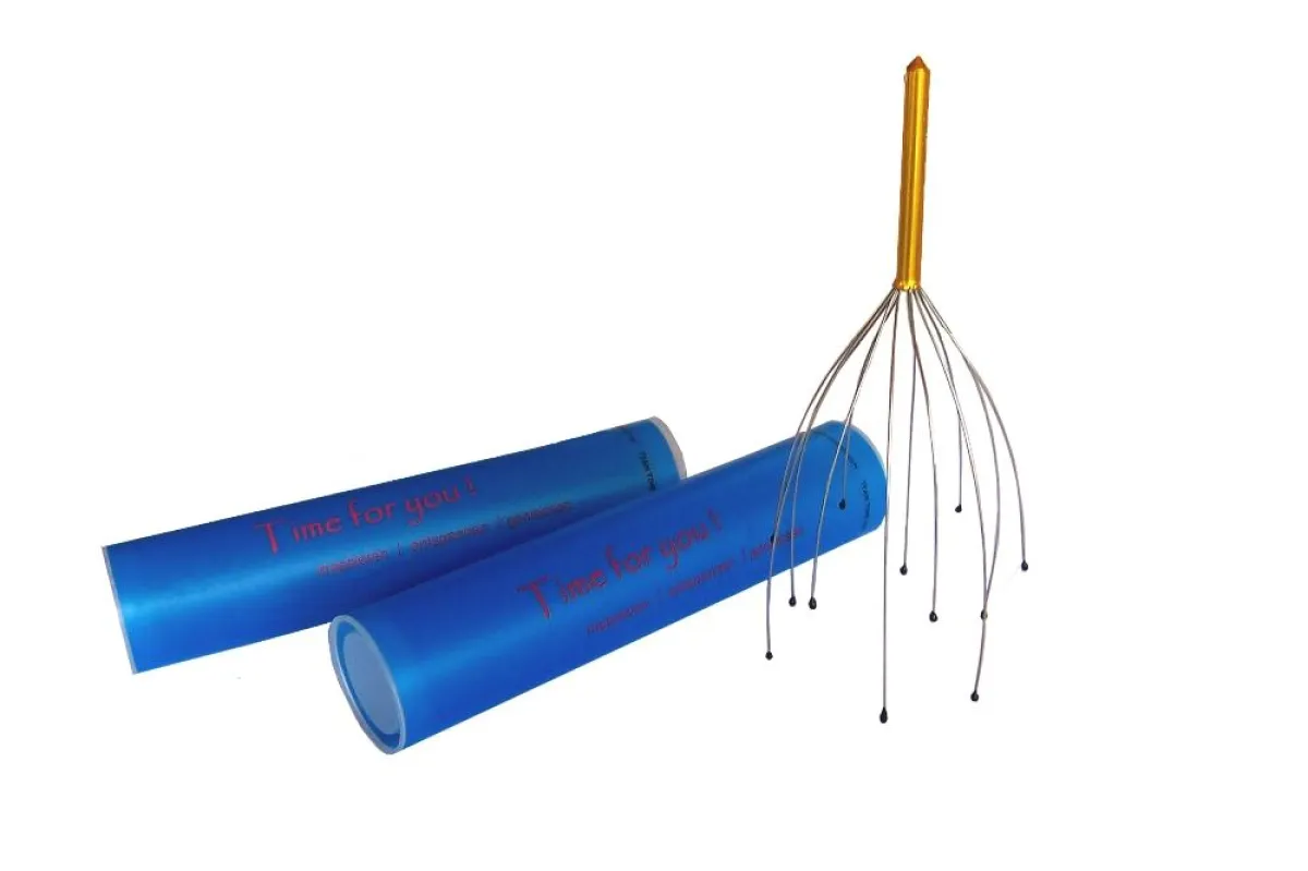 Team Time Out Kopfmassager, Das Original! Time for you, Kopfmassagegerät, Entspannung, Kopfschmerzen, Kopfmassage, Haarausfall, Konzentration, Lernhilfe, Headmassager, Sensus Magnus, Bokoma, Stimulato