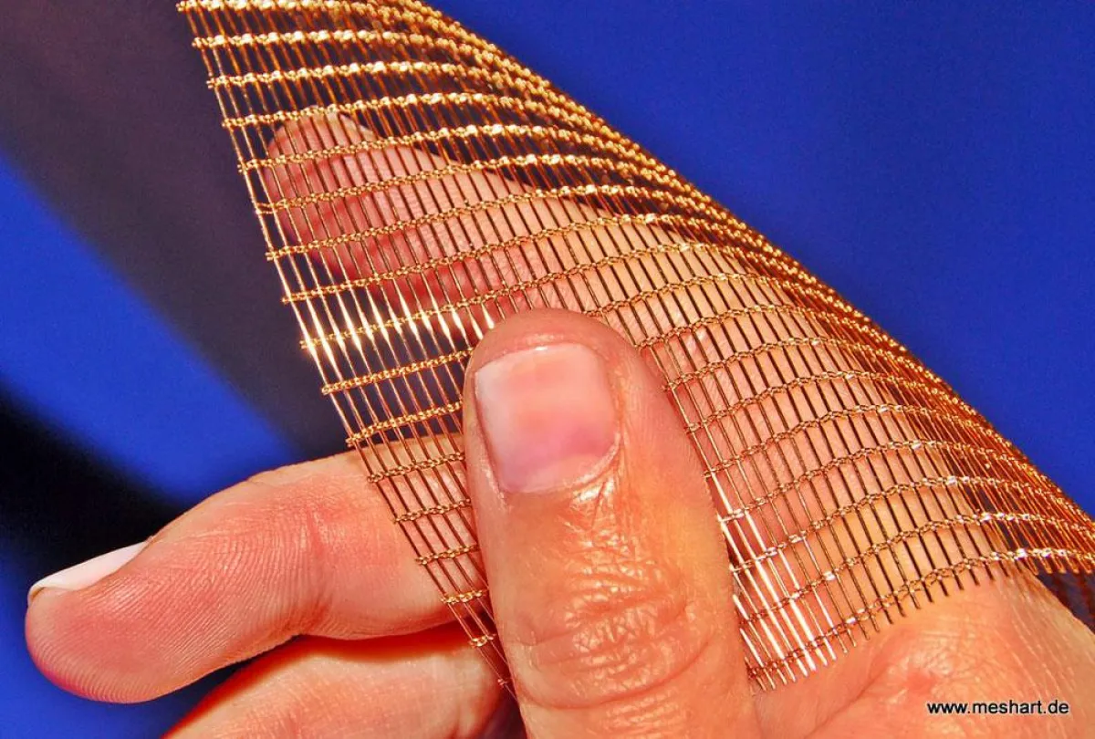 MeshArt Metallgewebe gibt es in vielen unterschiedlichen Varianten