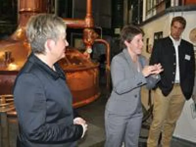 Bild: Regionalmarketing Oberpfalz besuchte bei „Netzwerk Oberpfalz“ die Neumarkter Lammsbräu