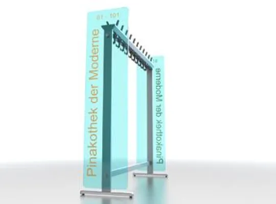 Bild: Ein neues Garderobensystem für rosconi, vorgestellt auf der Orgatec 2012
