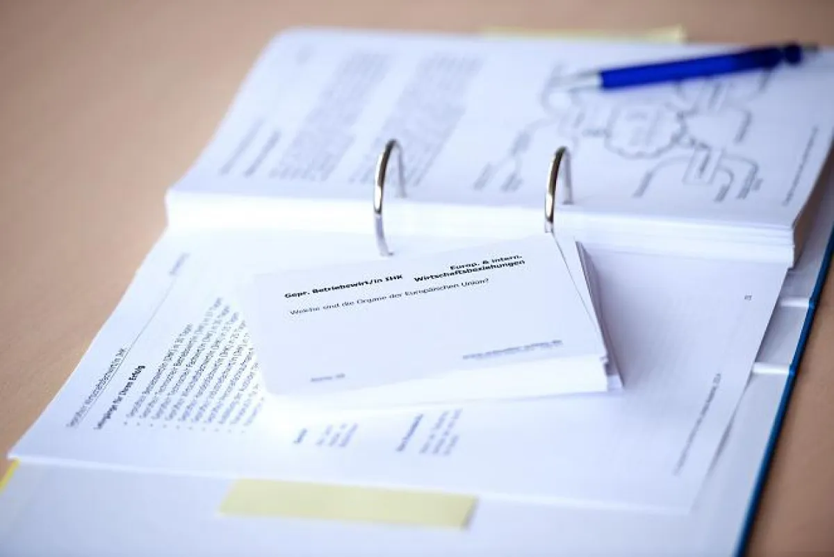 Seminarunterlagen bei carriere & more