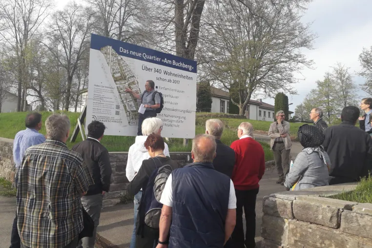 GRÜNE Donaueschingen fordern günstigen Mietwohnraum auf dem Konversionsgelände „Am Buchberg“ Bild: GRÜNE Donaueschingen fordern günstigen Mietwohnraum auf dem Konversionsgelände „Am Buchberg“