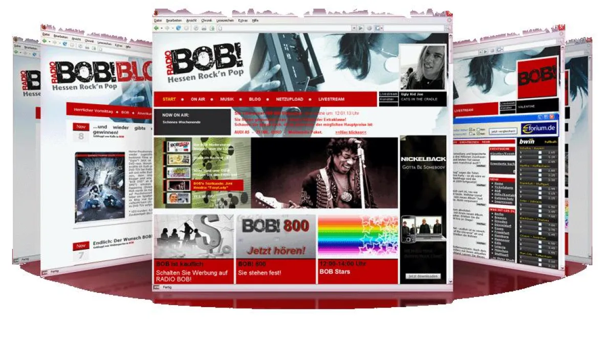 Jetzt ist RADIO BOB! auch mit Community im Netz vertreten: Unter http://freunde.radiobob.de tauschen sich Fans aus!