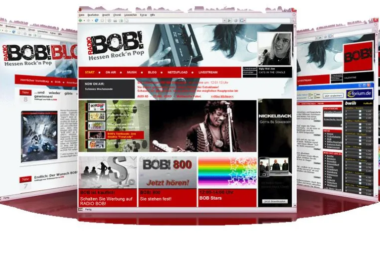 Bild: 100 Tage, 100 Prozent positiv - RADIO BOB! bringt endlich wieder Rock'n Pop nach Hessen