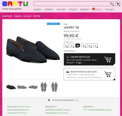 Bild: BARTU schaltet die Funktion "Reservieren & Abholen" live