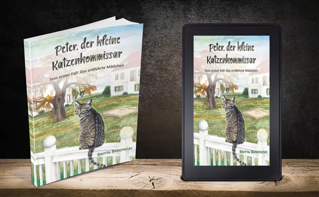 Bild: Ein kleiner Kater als großer Ermittler