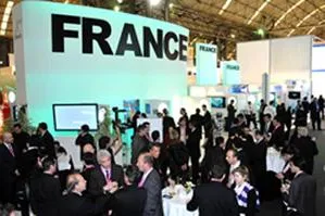 Frankreichs Mobilfunkbranche in Barcelona Bild: Frankreichs Mobilfunkbranche in Barcelona
