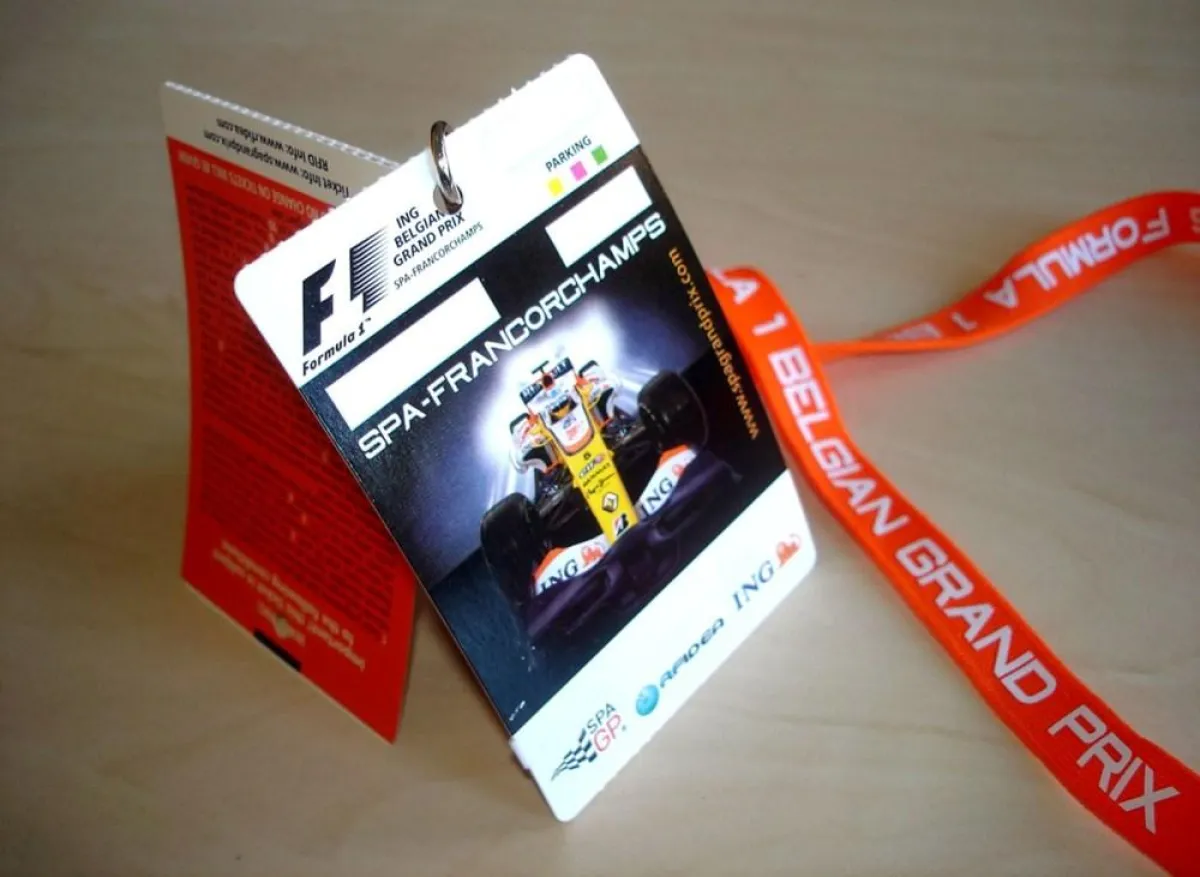 Formul-1-Ticket von GERA-IDENT